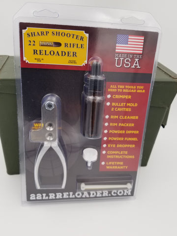 22lr Reloader Kit. Everything you need to reload 22lr and 22short. CNC machine bullet mold.